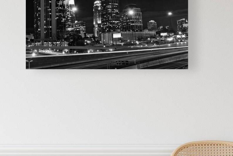 midtown atlanta skyline  horizontal 692 Midtown 1 by Black And White
