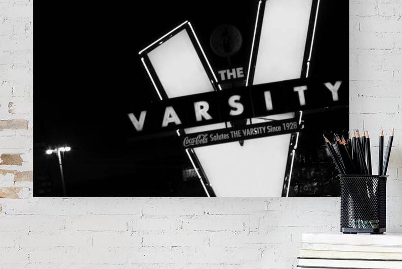 the varsity sign  horizontal 696 Varsity 13k by Black And White