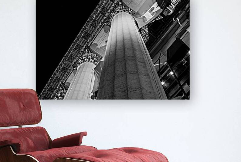 art museum pillar  horizontal 475 Pillar 13k by Black And White