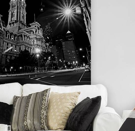 philadelphia city hall NE corner  square 2242 Fil by Black And White