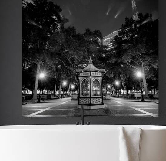 rittenhouse square at night  square 2251 Rittenho by Black And White