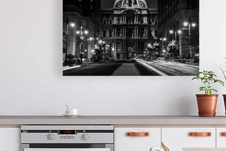 south side philadelphia city hall chestnut broad  1708604286.8188 by Black And White