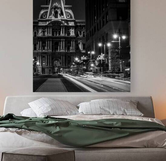 south side philadelphia city hall chestnut broad  1708604125.8129 by Black And White