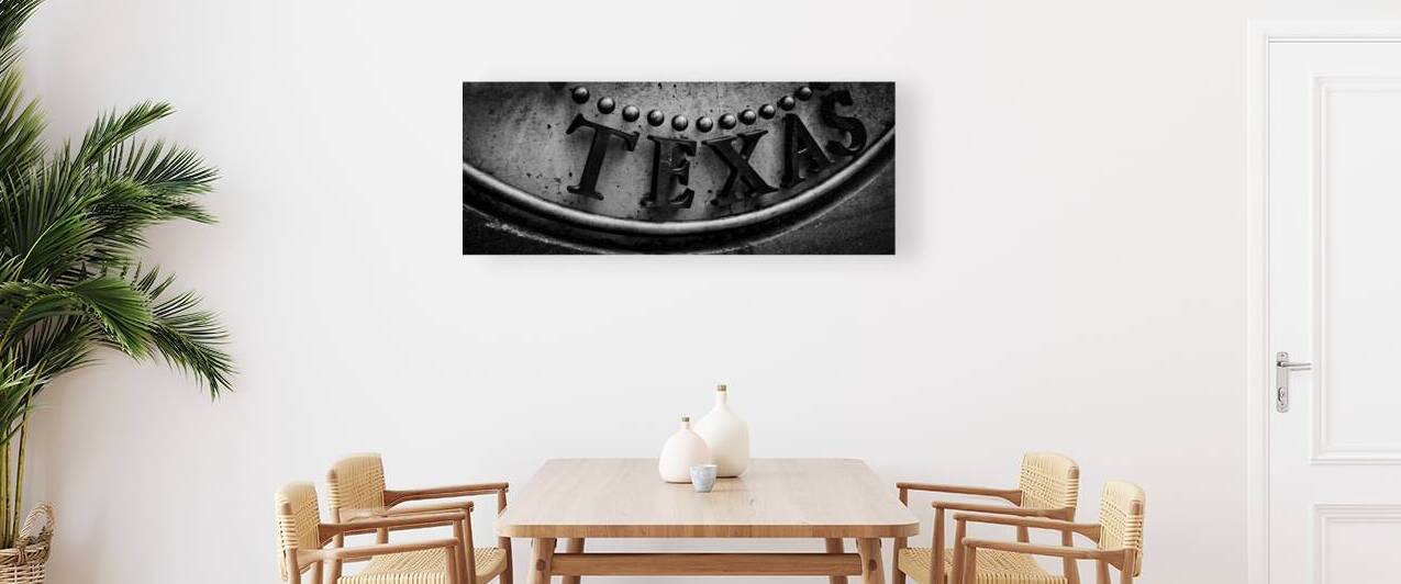 bottom dallas texas seal  panoramic 3314 Texas 13 by Black And White