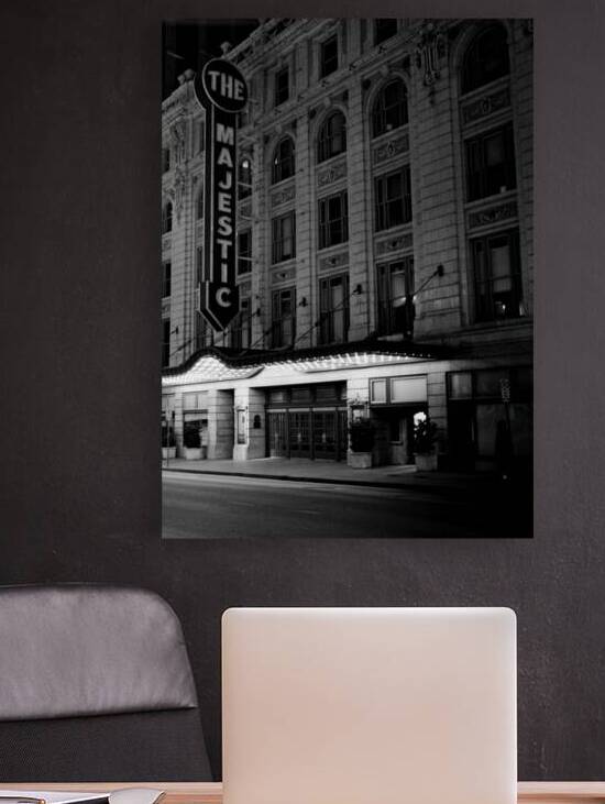dallas majestic theater  vertical 782 Majestic 13 by Black And White