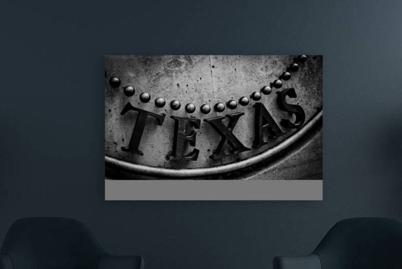 bottom dallas texas seal  horizontal 3314 Texas 1 by Black And White