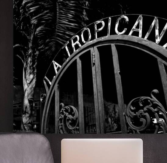 la tropicana gate ybor city  square 1121 Tropican by Black And White