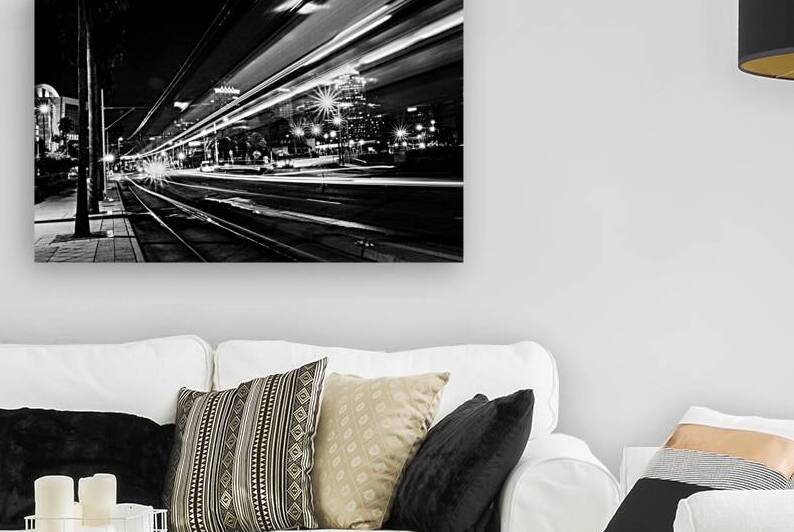 channelside drive tampa riverwalk  horizontal 110 by Black And White
