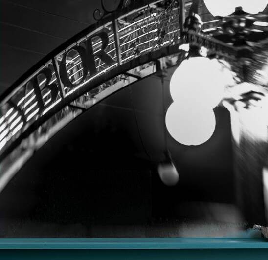 ybor city arch  square 1122 Ybor 13k by Black And White