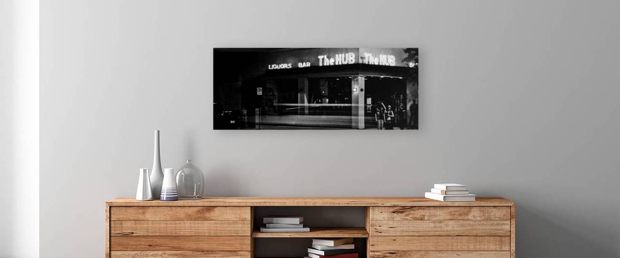 the hub downtown tampa  panoramic 1112 Hub 13k.jp by Black And White