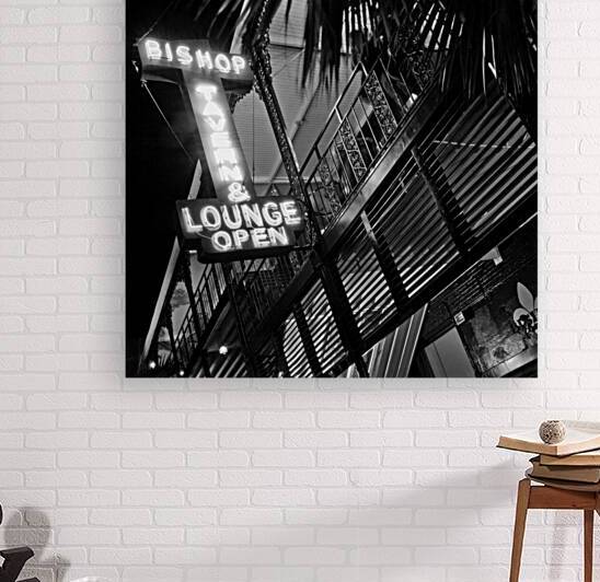 bishop tavern and lounge  square 1137 Bishop 13k. by Black And White
