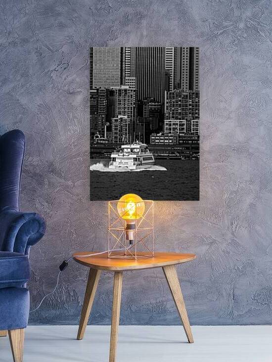puget sound ferry  vertical 2690 Kensington 13k.j by Black And White