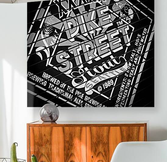 pike street stout  square 310 Stout 13k by Black And White