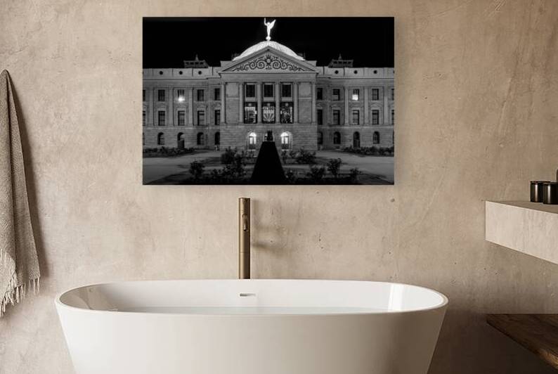 arizona capitol building  horizontal 2401 Capitol by Black And White