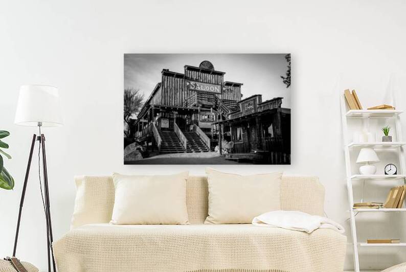 mammoth ghost town saloon  horizontal 1962 Mammot by Black And White