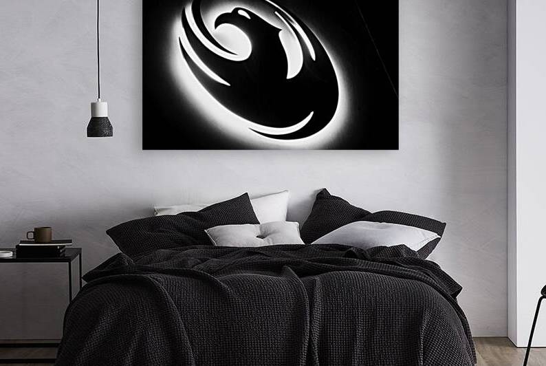 phoenix logo light  horizontal 314 Phoenix 13k.jp by Black And White