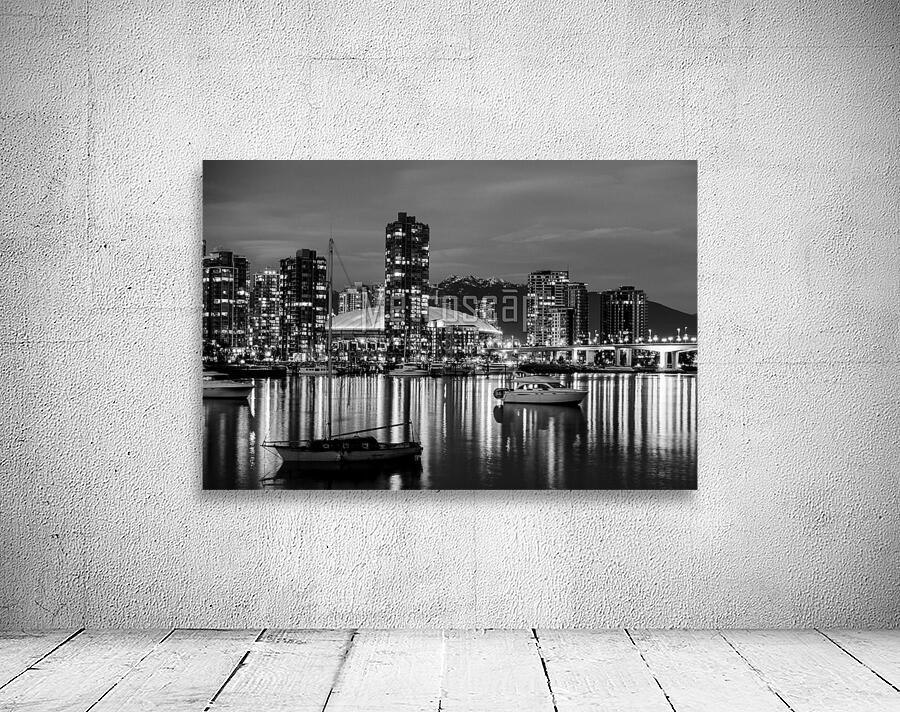 vancouver skyline toward yaletown  horizontal 329 Wall Preview