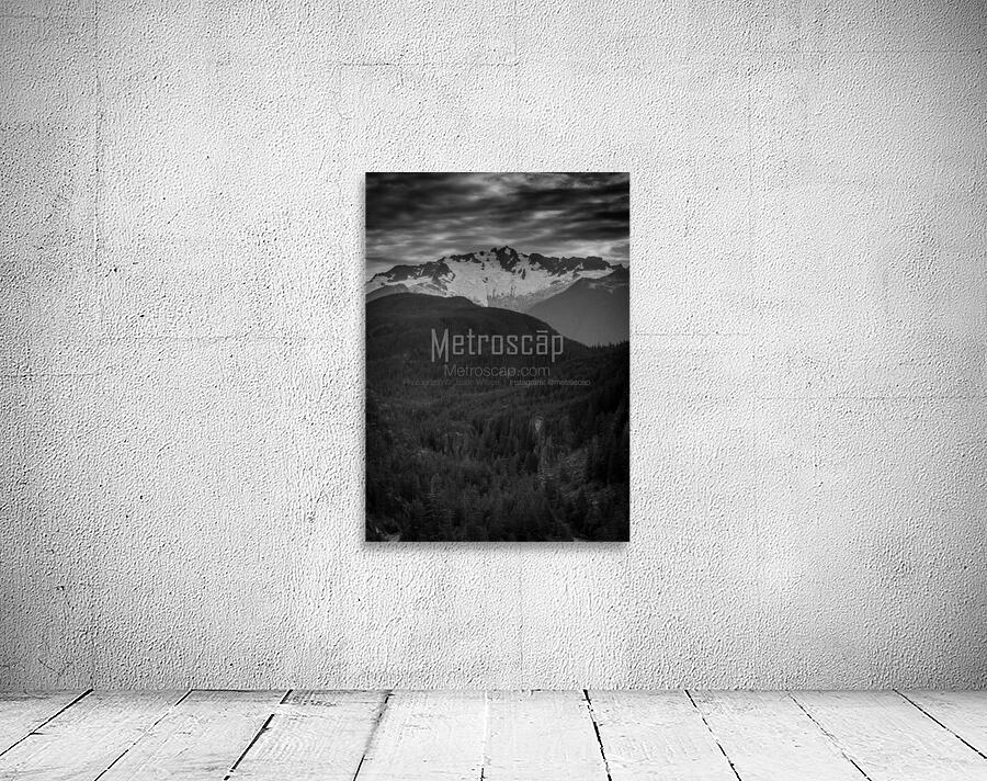 glacier covered mountain peaks squamish  vertical Wall Preview