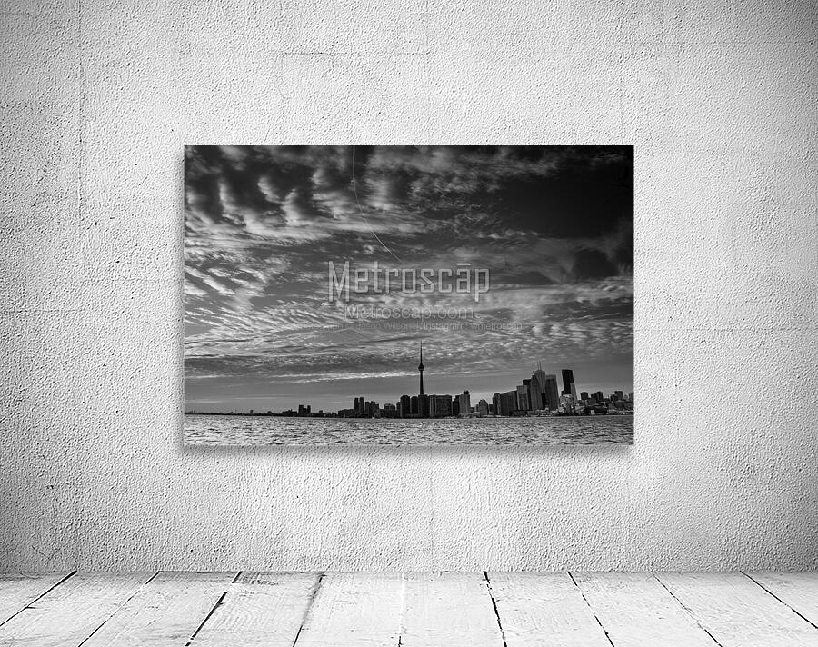 toronto skyline whispy clouds  horizontal 424 Tor Wall Preview