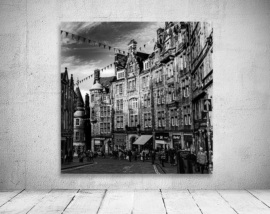 cockburn street old town edinburgh  square 4671 C Wall Preview