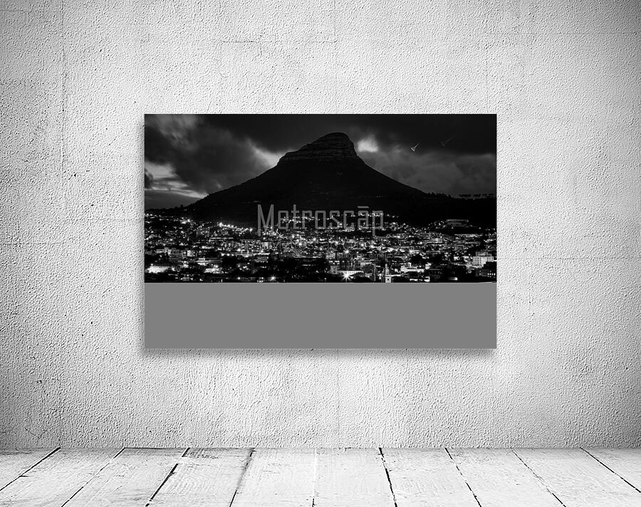 gardens district at lions head at night  horizont Wall Preview