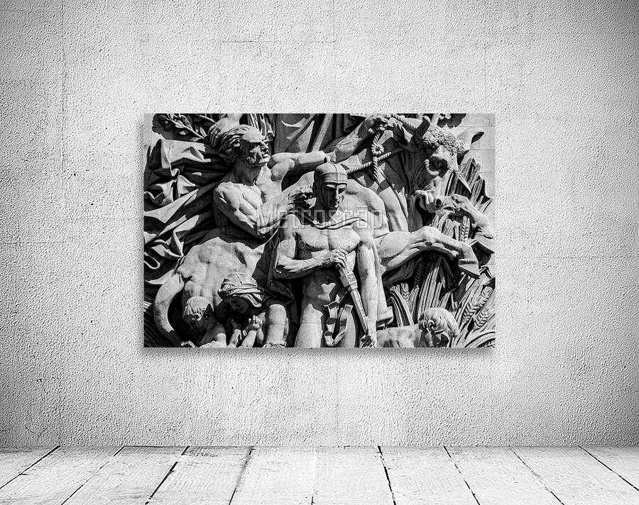 le paix relief on arc de triomphe  horizontal 346 Wall Preview