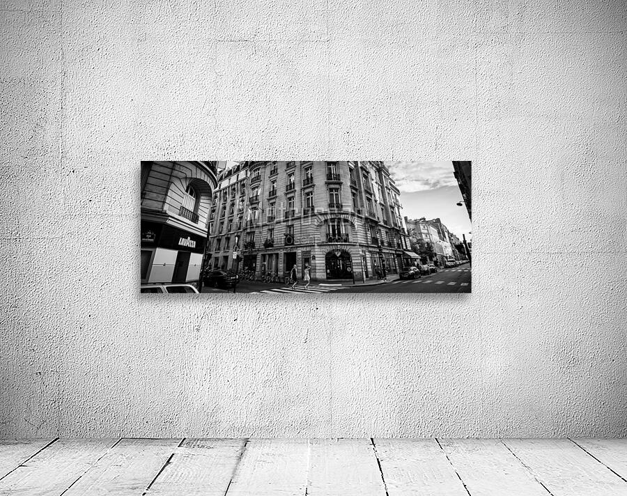 rue vaugirard sixieme arrondissement  panoramic 3 Wall Preview
