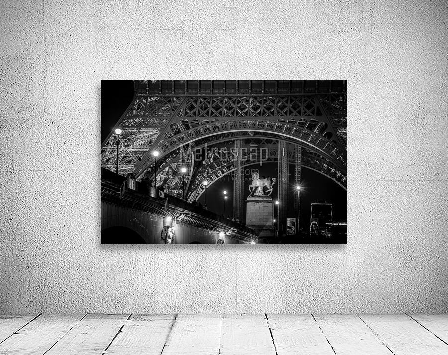 pont d iena bridge base of eiffel tower  horizont Wall Preview