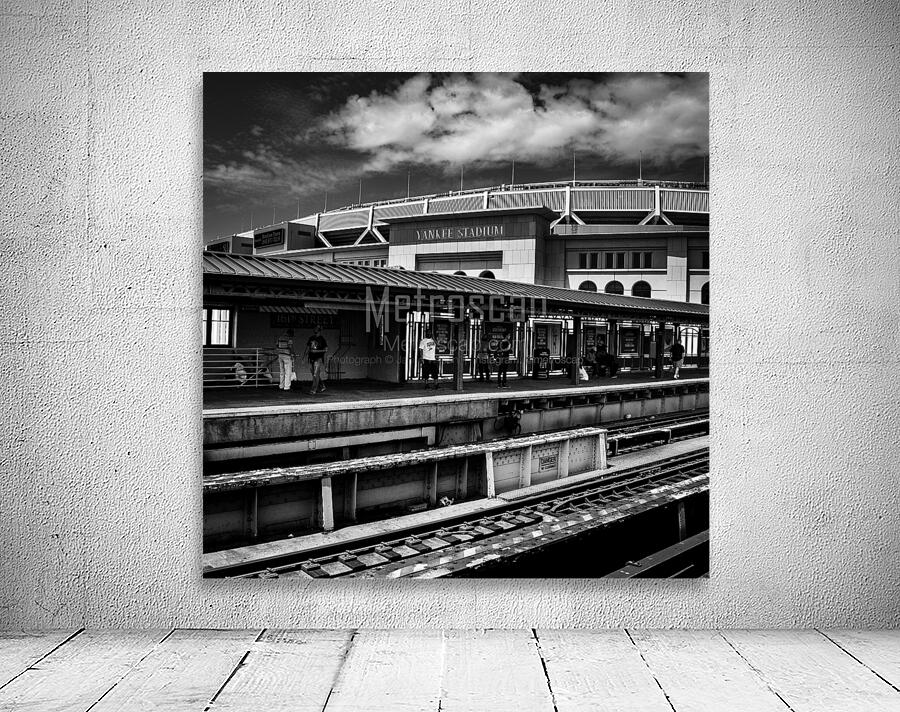 new yankee stadium from train station  square 152 Wall Preview