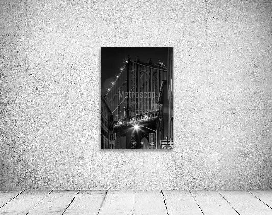 manhattan bridge washington street brooklyn  vert Wall Preview