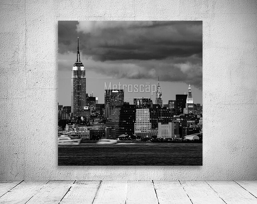 midtown manhattan skyline at dusk  square 371 Mid Wall Preview