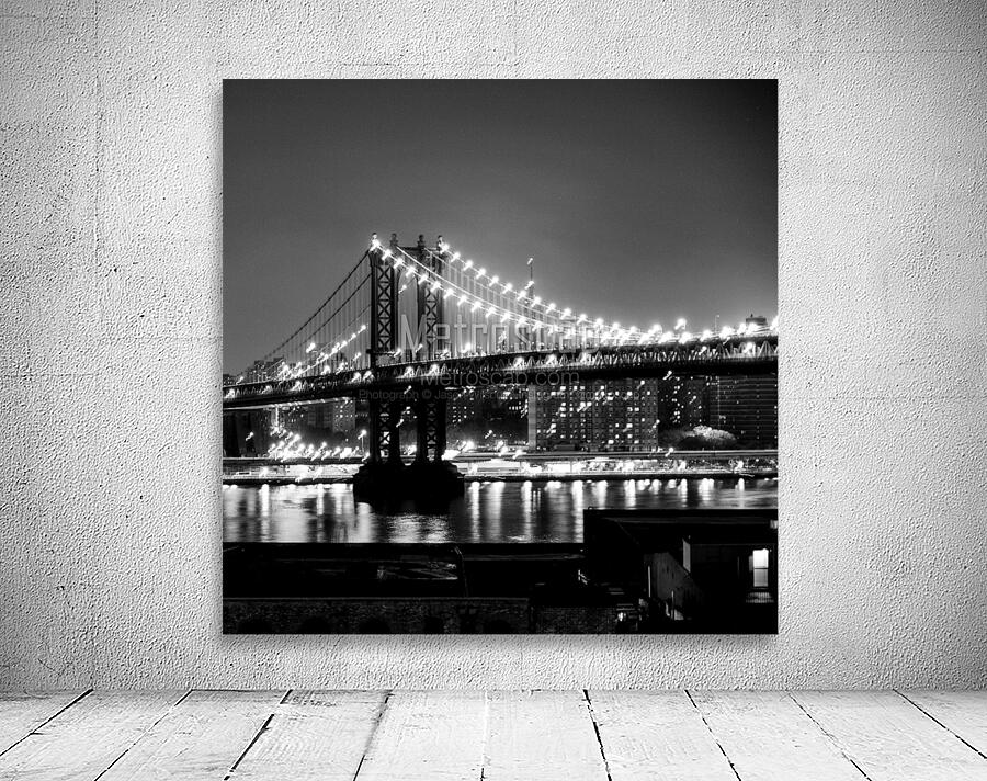 manhattan bridge over east river  square 369 Manh Wall Preview
