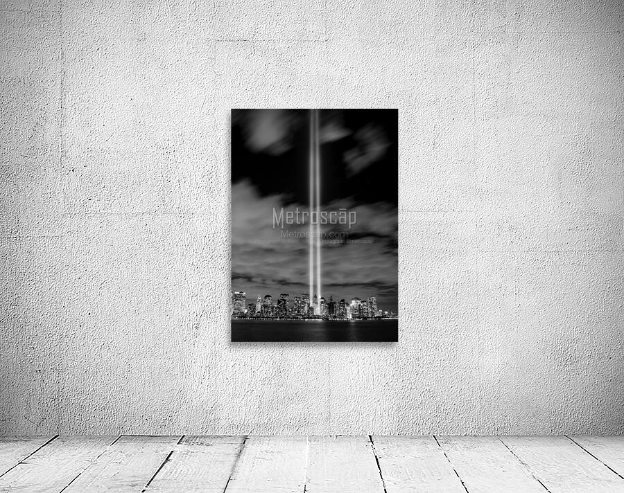 nyc skyline september 11 lights  vertical 388 Val Wall Preview