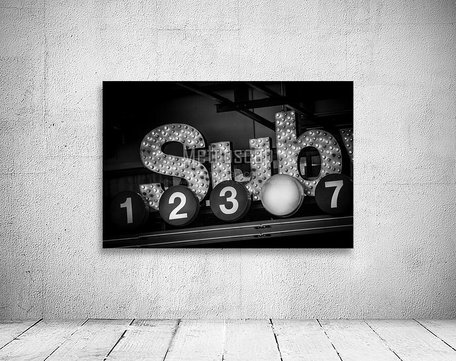 subway sign times square  horizontal 1502 Sub 13k Wall Preview