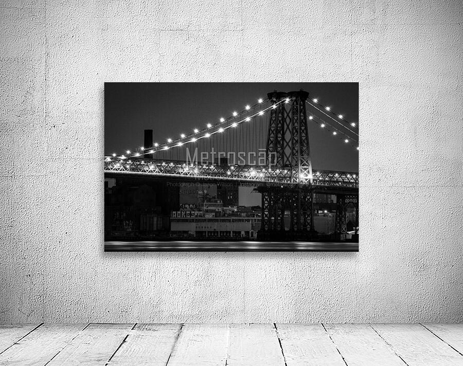 williamsburg bridge at night  horizontal 1524 Wil Wall Preview