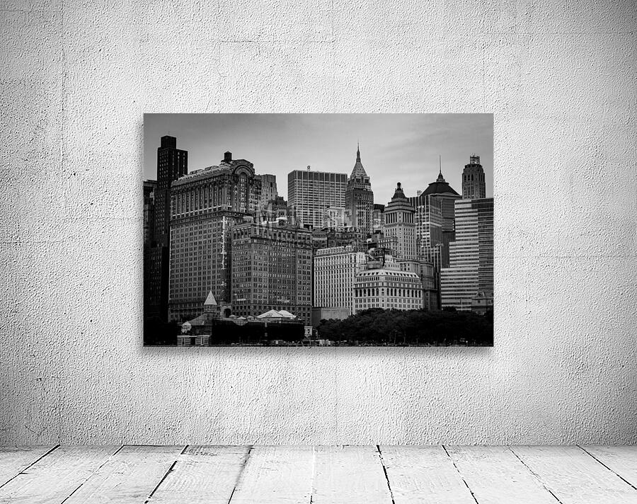 vintage new york skyline  horizontal 1476 Oldyork Wall Preview