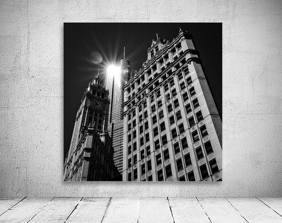 sun reflection off trump tower over wrigley build 1708133052.9496 Wall Preview