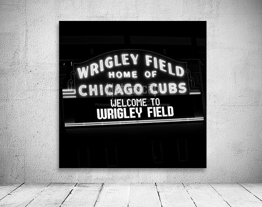 wrigley field home of chicago cubs  square 64 Hom Wall Preview