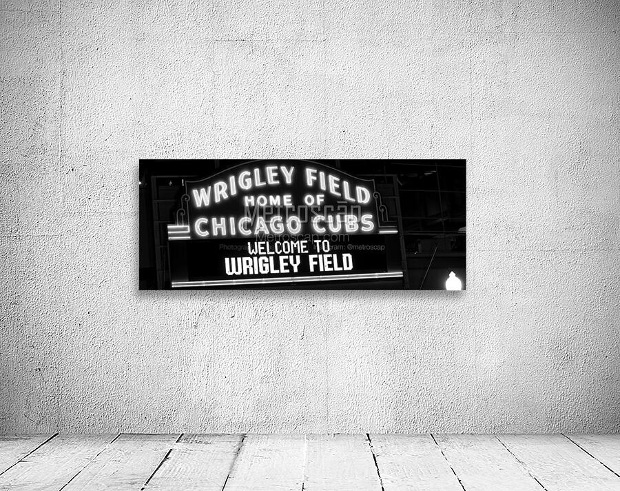 wrigley field home of chicago cubs  panoramic 64 Wall Preview