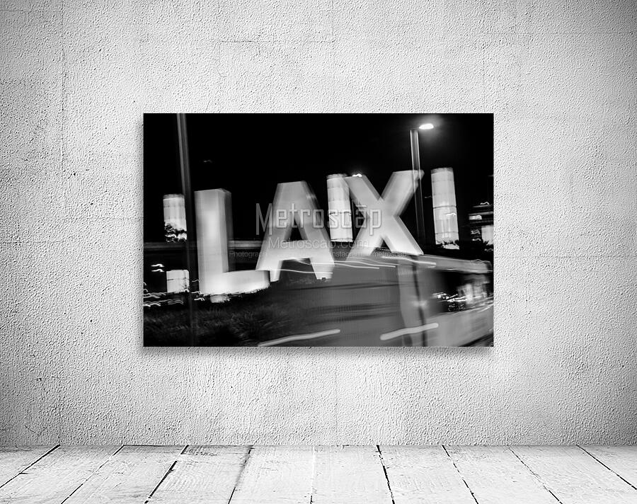blurry LAX sign  horizontal 2173 Laix 13k Wall Preview