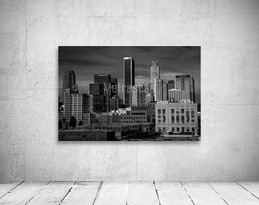 los angeles skyline fashion district  horizontal Wall Preview