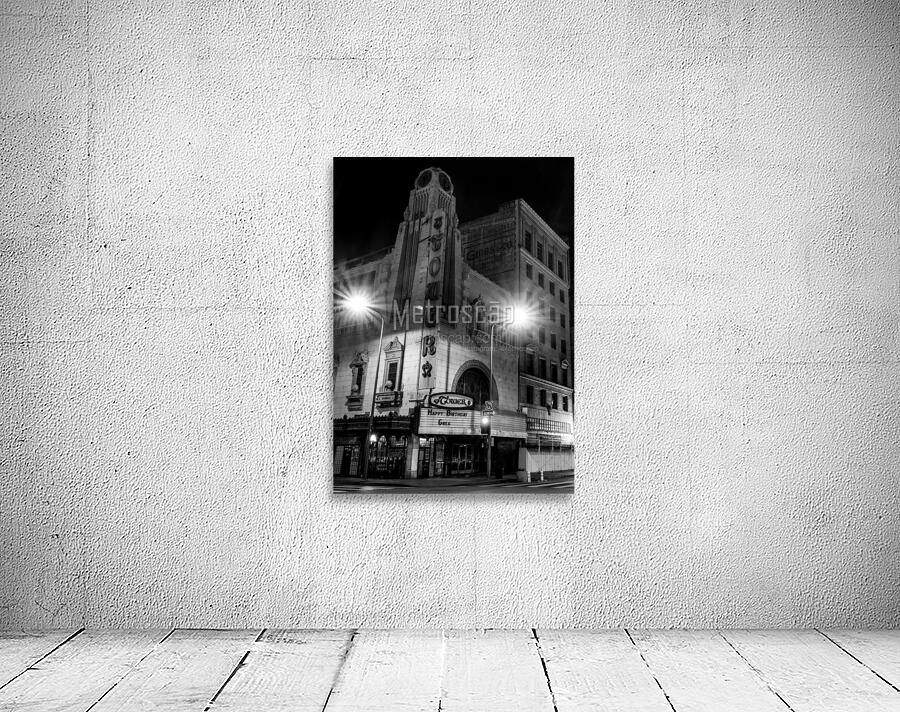 tower theater at night  vertical 4511 Greg 13k.jp Wall Preview