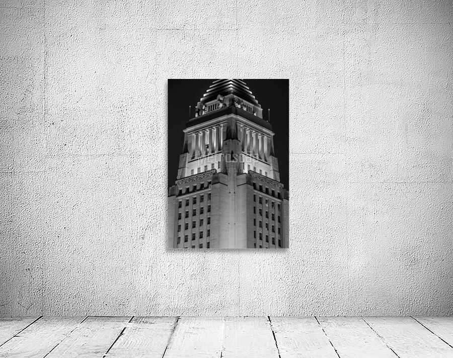 top of los angeles city hall  vertical 2190 Pinna Wall Preview