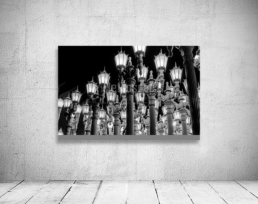 urban lights at LACMA  horizontal 2759 Urban 13k. Wall Preview