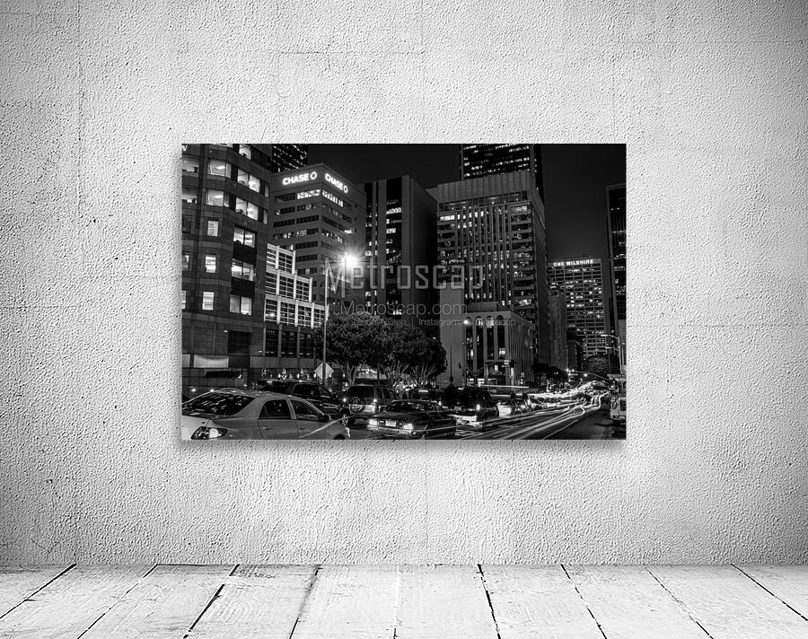 wilshire boulevard and figueroa at night  horizon Wall Preview