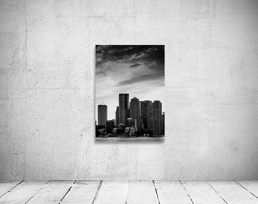 boston skyline dusk  vertical 1246 Dusk 13k Wall Preview