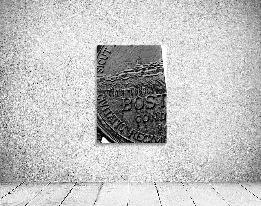 seal of boston public garden gates  vertical 1371 Wall Preview