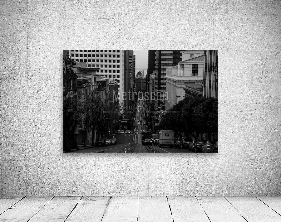 california street downtown san francisco  horizon Wall Preview