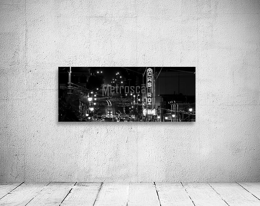 castro theater night  panoramic 2768 Castro 13k.j Wall Preview