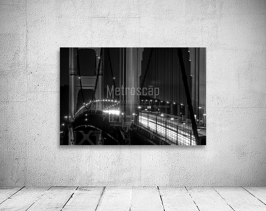 golden gate bridge rush hour traffic  horizontal Wall Preview